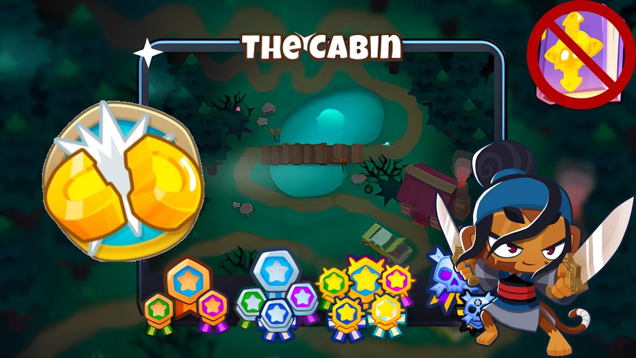 Cabin [Half Cash] Guide | No Monkey Knowledge | BTD 6 (2023 Updated) 4K