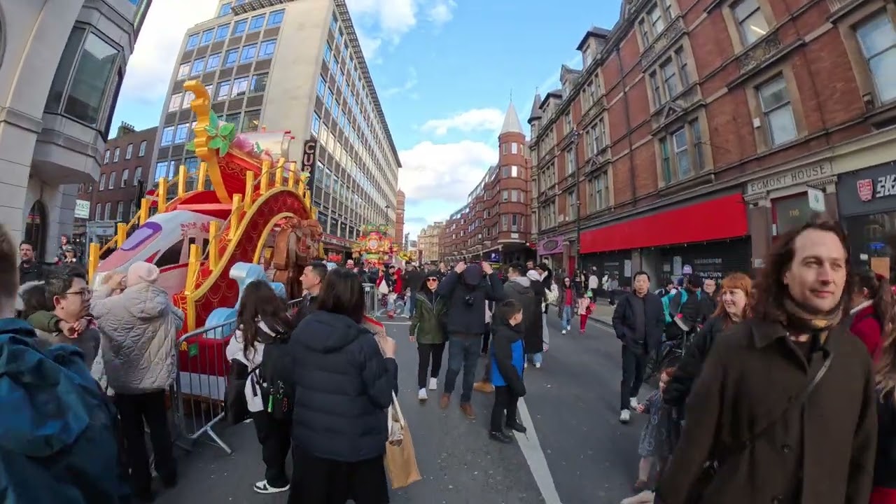 Walking Through London Chinatown During Lunar New Year 🐉 🇬🇧