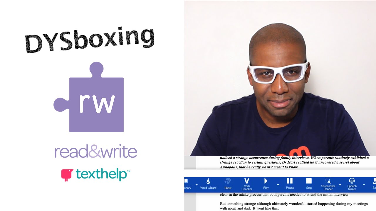 Read&Write Text-to-Speech Software Review | DYSboxing Assistive Tech Reviews Eps 7
