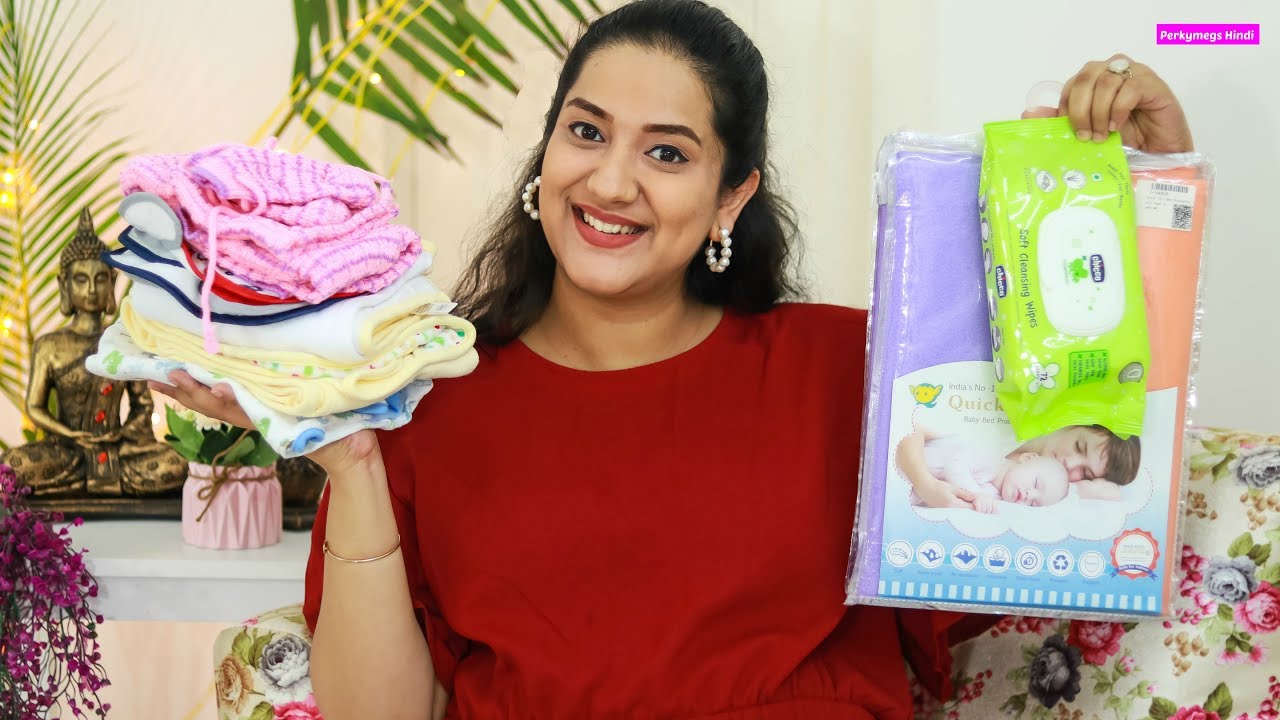 Hospital Bag में Baby के लिए क्या क्या Pack करें for delivery | What's in My Hospital Bag