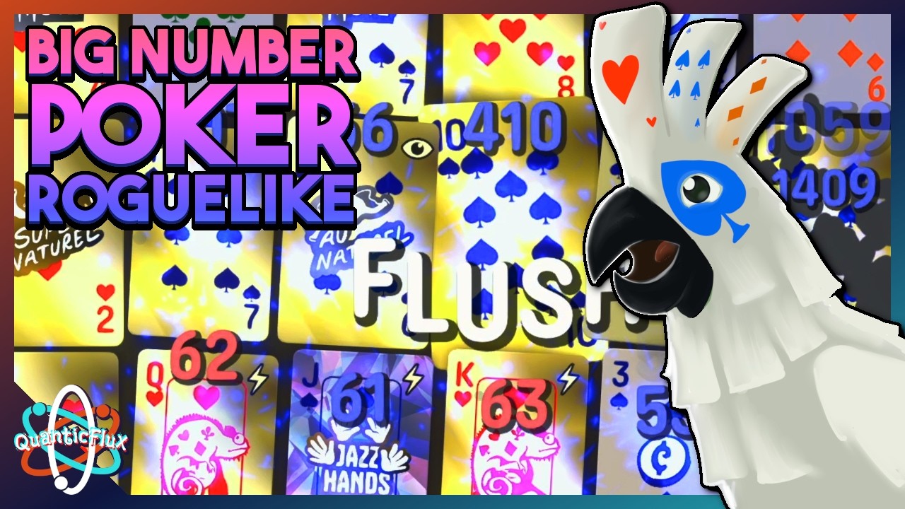 Big Number Poker Roguelike Deckbuilder!