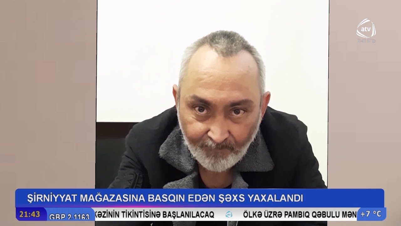 Nəsimi rayonu Cavadxan k&uuml;&ccedil;əsində yerləşən şirniyyat d&uuml;kanına basqın edilib