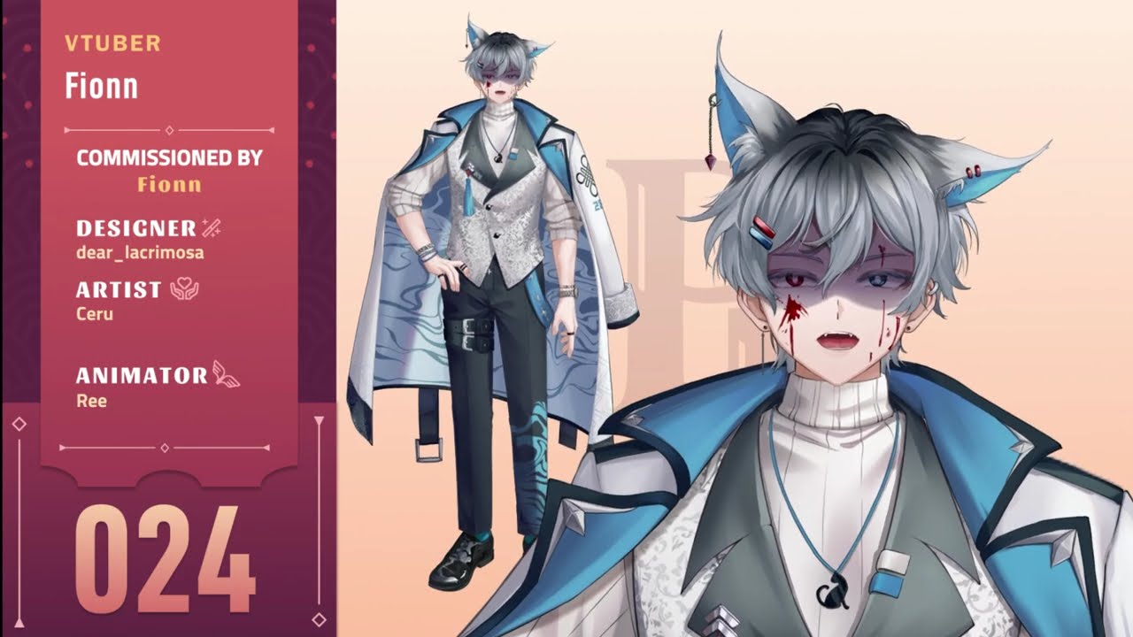 Fionn 🐾 Vtuber Live2d Showcase