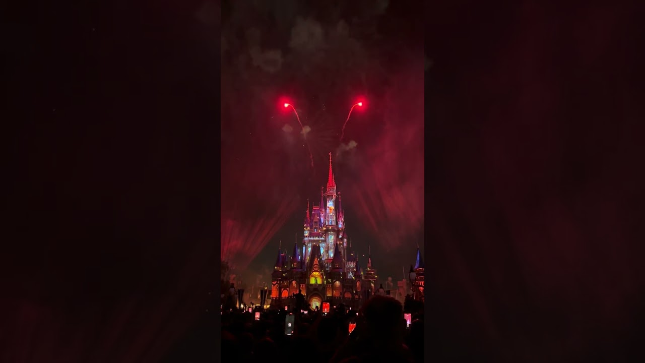 Disney Magic Kingdom Fireworks Full Video