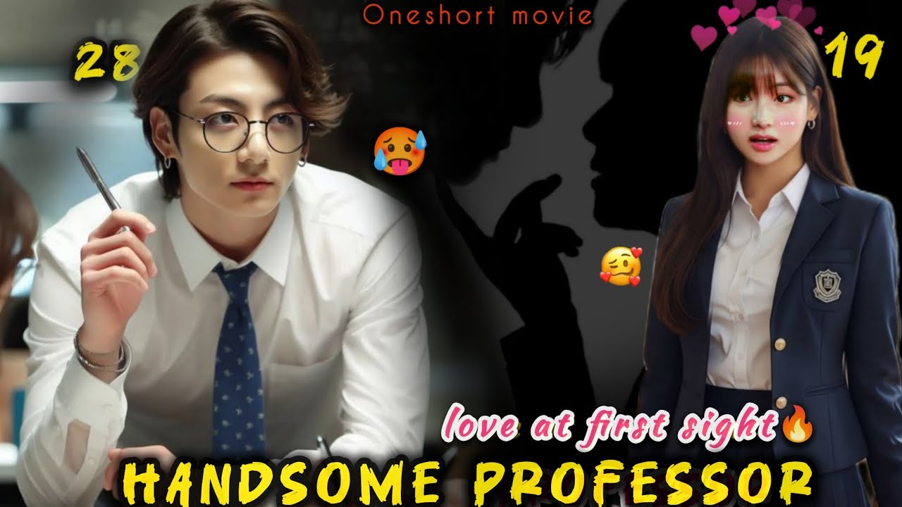 Handsome professor with little girl🙈💕🍼{ONESHORT MOVIE🎥} #taekook #taekooklovestory 