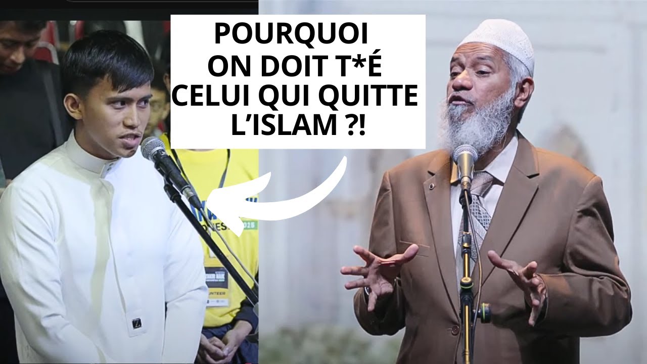 La sanction pour apostasie en Islam &mdash; R&eacute;ponse de Zakir Naik Indon&eacute;sie 2025