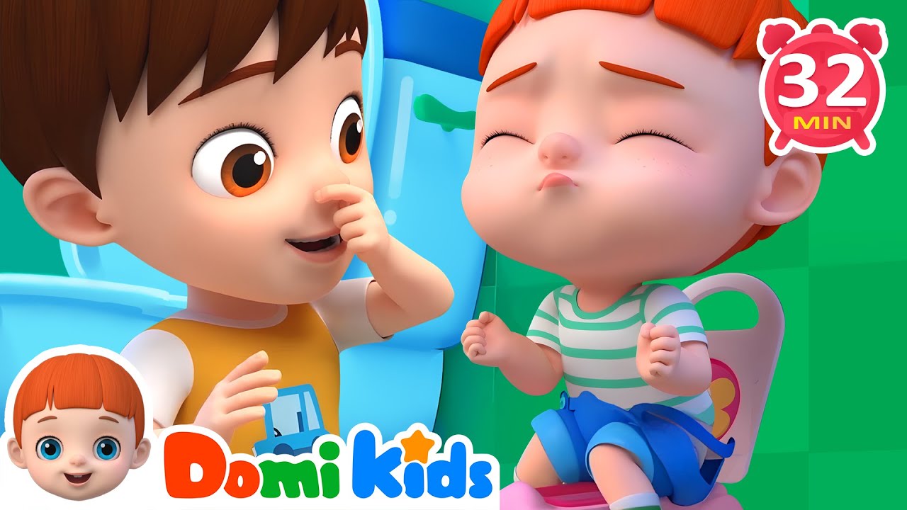 Potty Training Song + More Domi Kids Songs🎶 & Nursery Rhymes | Educational Songs