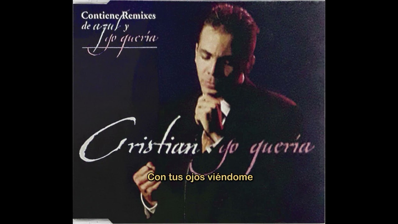 Cristian Castro - Yo Quería (Karaoke)