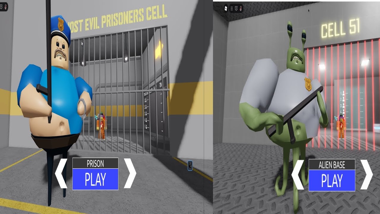 I speedrun the Barry's prison 2 versions #robloxgames 