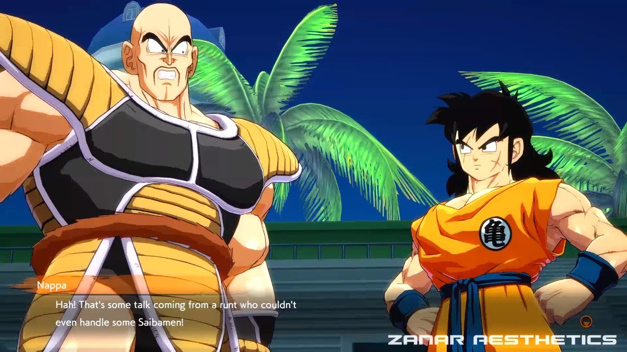 Dragon Ball FighterZ - Nappa Roasts Yamcha