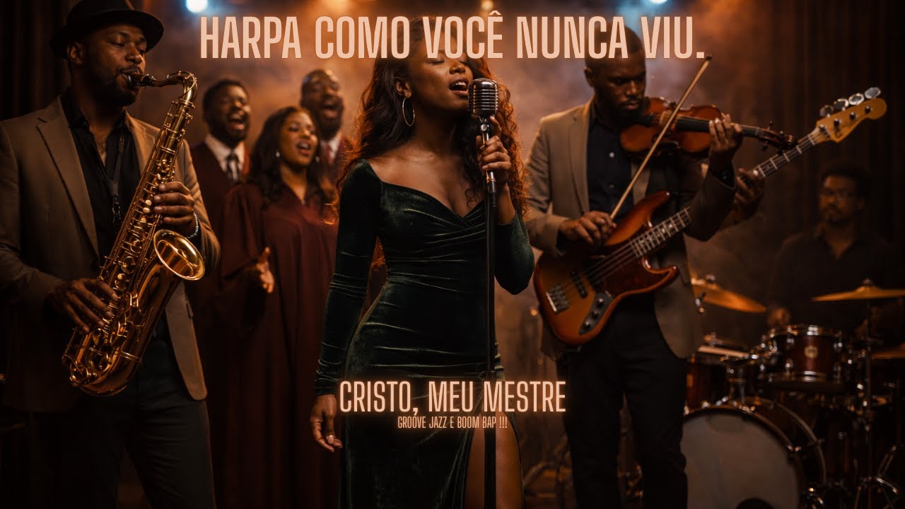 Cristo, Meu Mestre ✝️🎶 | Hino 249 Harpa Cristã | Groove Jazz & Boom Bap Gospel