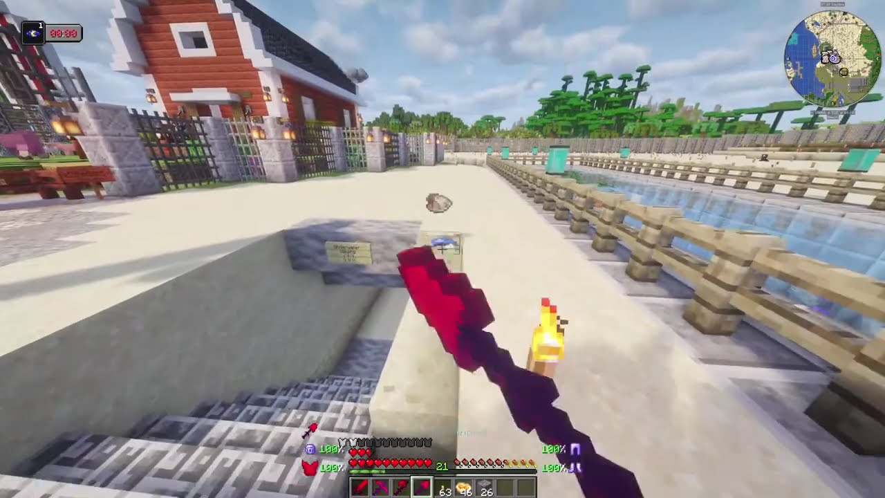 MODDED MINECRAFT 🦒🏗️ CREATING A WILDLIFE ZOO ⚙️🔥