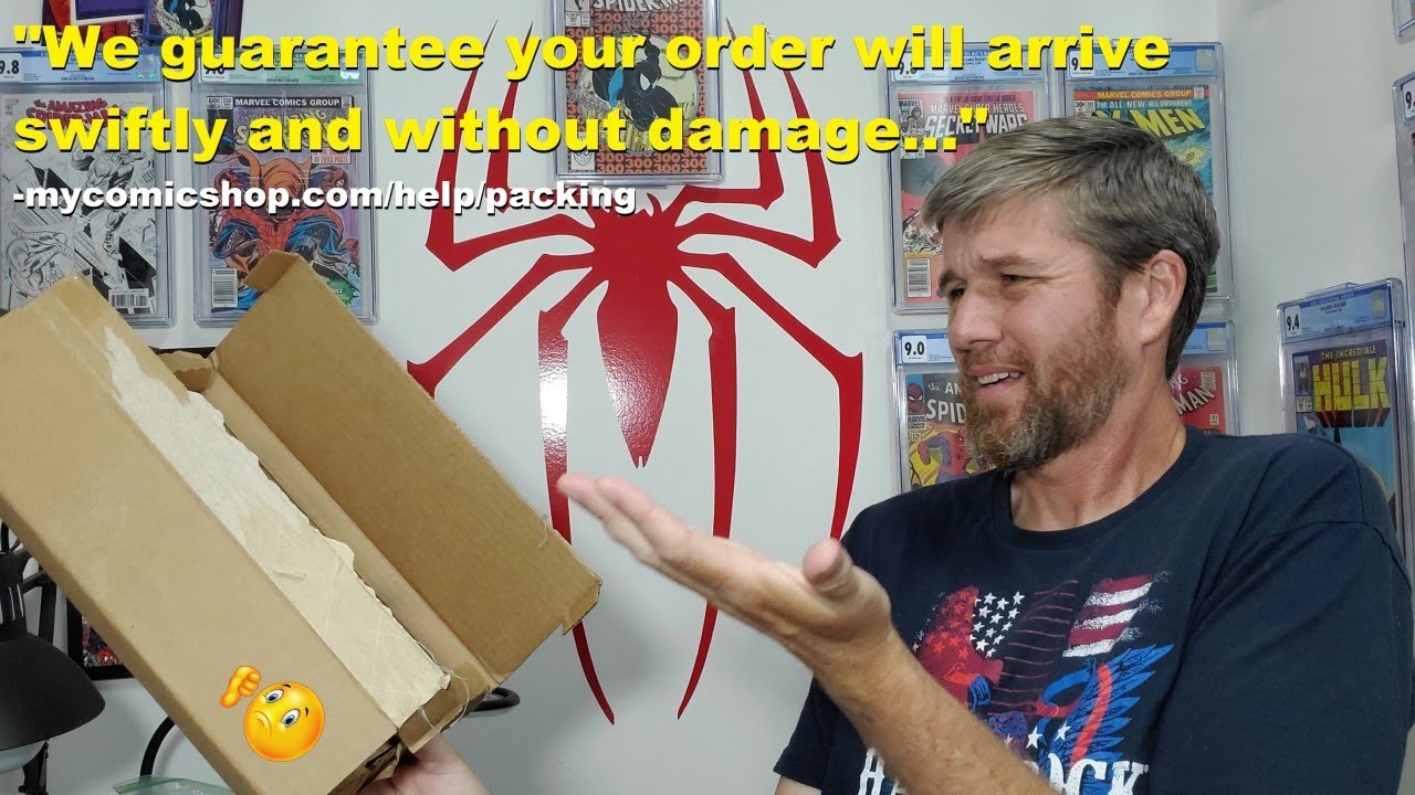 I&rsquo;m Done With Mycomicshop // Terrible Packaging... Again