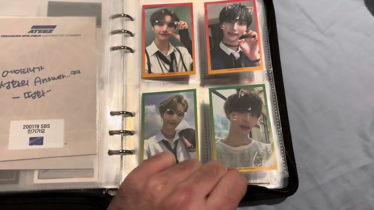ATEEZ SEONGHWA FULL BROADCAST PHOTOCARD COLLECTION