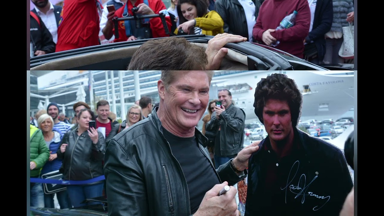 World fans cruise with David Hasselhoff 2017 #kitt#knightrider#k2000#don't hassel the hoff