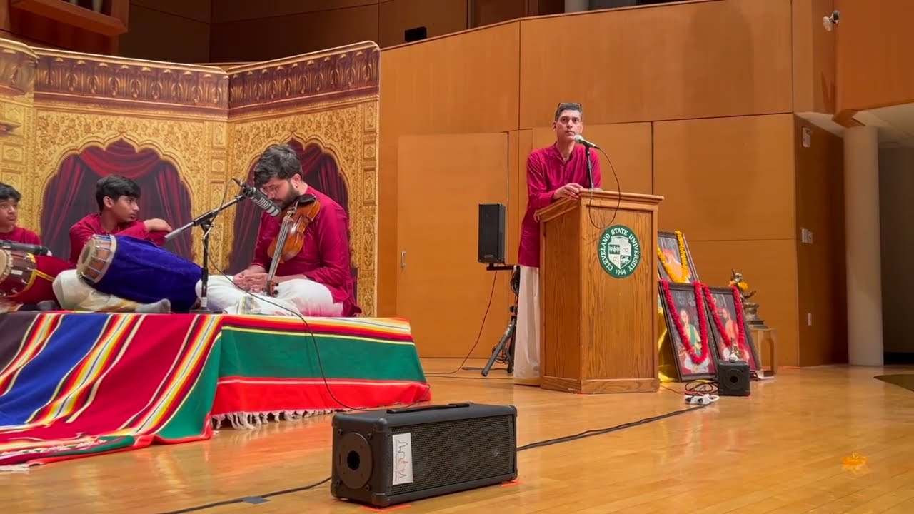 Sharadha School of Thala Vadhya @ Cleveland Thyagaraja Aradhana 2024