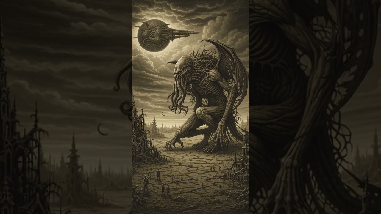 : Cthulhu Rising from the Desert 