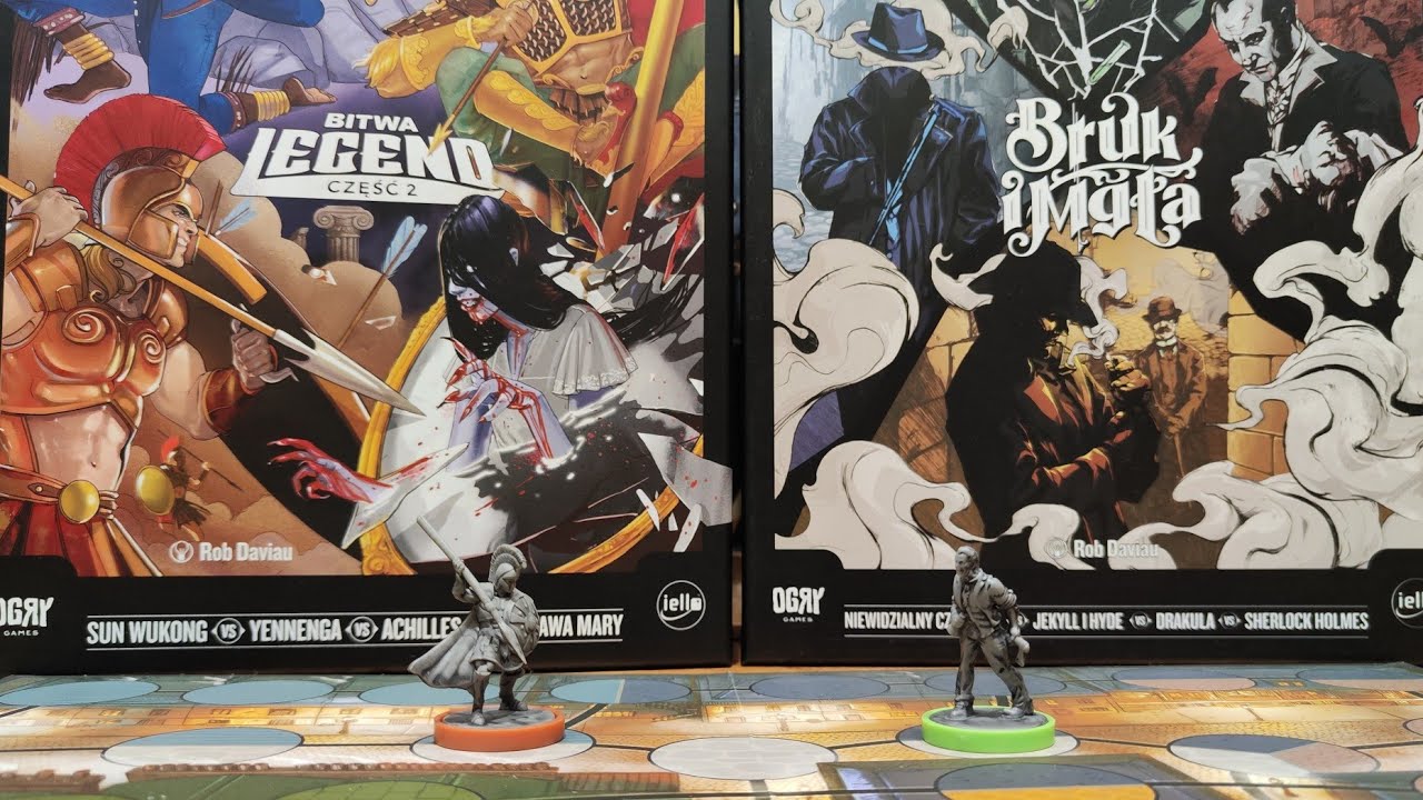 Niedzielne pojedynki Unmatched Jekyll & Hyde vs Achilles