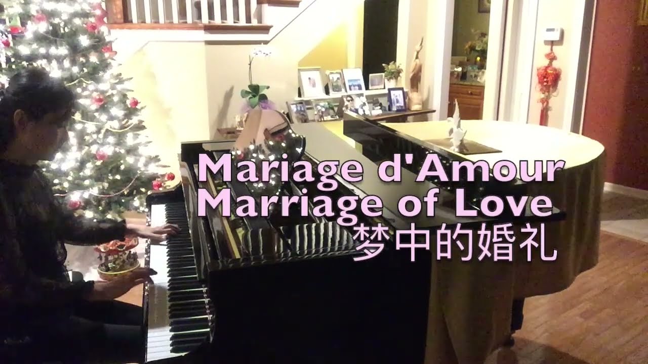 Mariage d'Amour, Marriage of love, 梦中的婚礼 For all the newlyweds--Adult Beginner Piano Progress