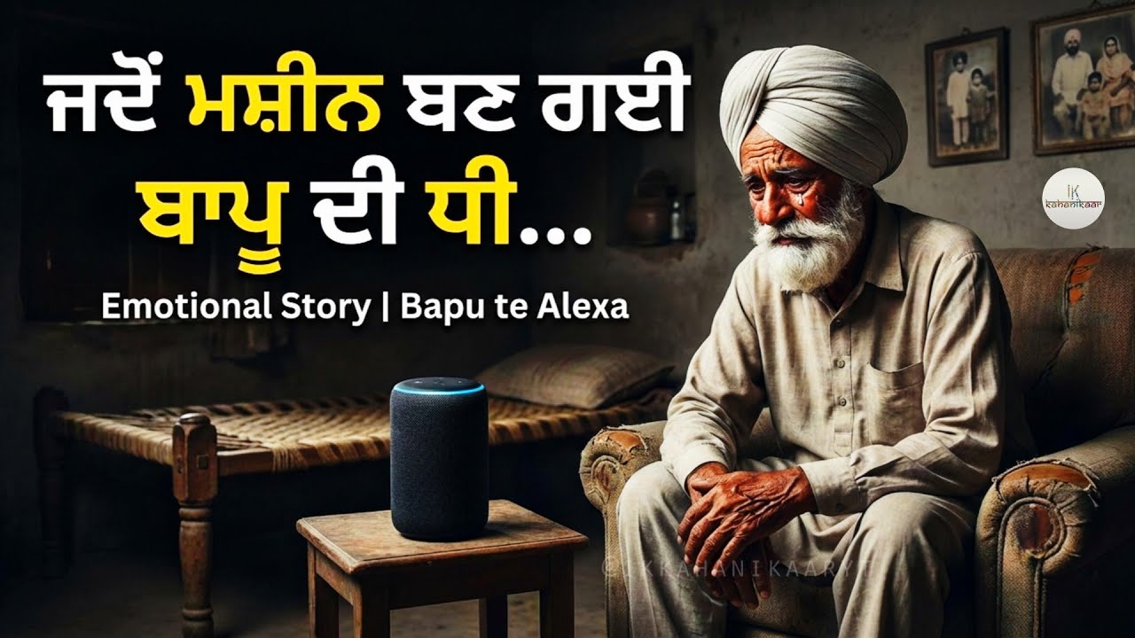ਜਦੋਂ ਇੱਕ ਮਸ਼ੀਨ ਬਣ ਗਈ ਬਾਪੂ ਦੀ ਧੀ... 💔 | Emotional Story of a Lonely Father
