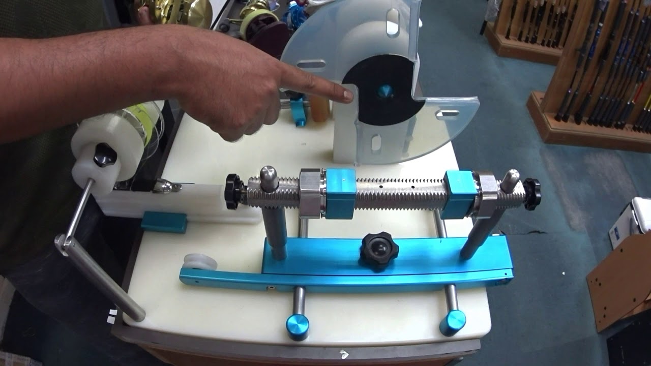 FB LATEST SPOOLING MACHINE FOR FISHING REEL.