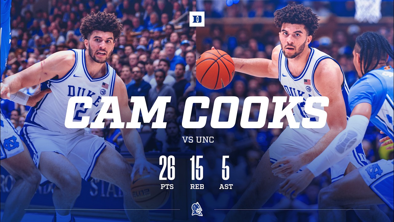 Cam Boozer Shows Out vs. UNC (3-7-26)
