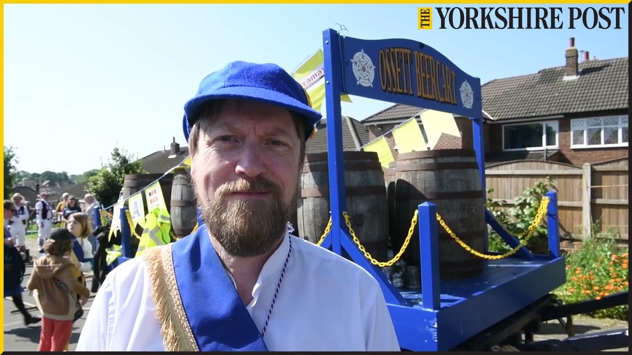 Ossett Beer Cart Parade
