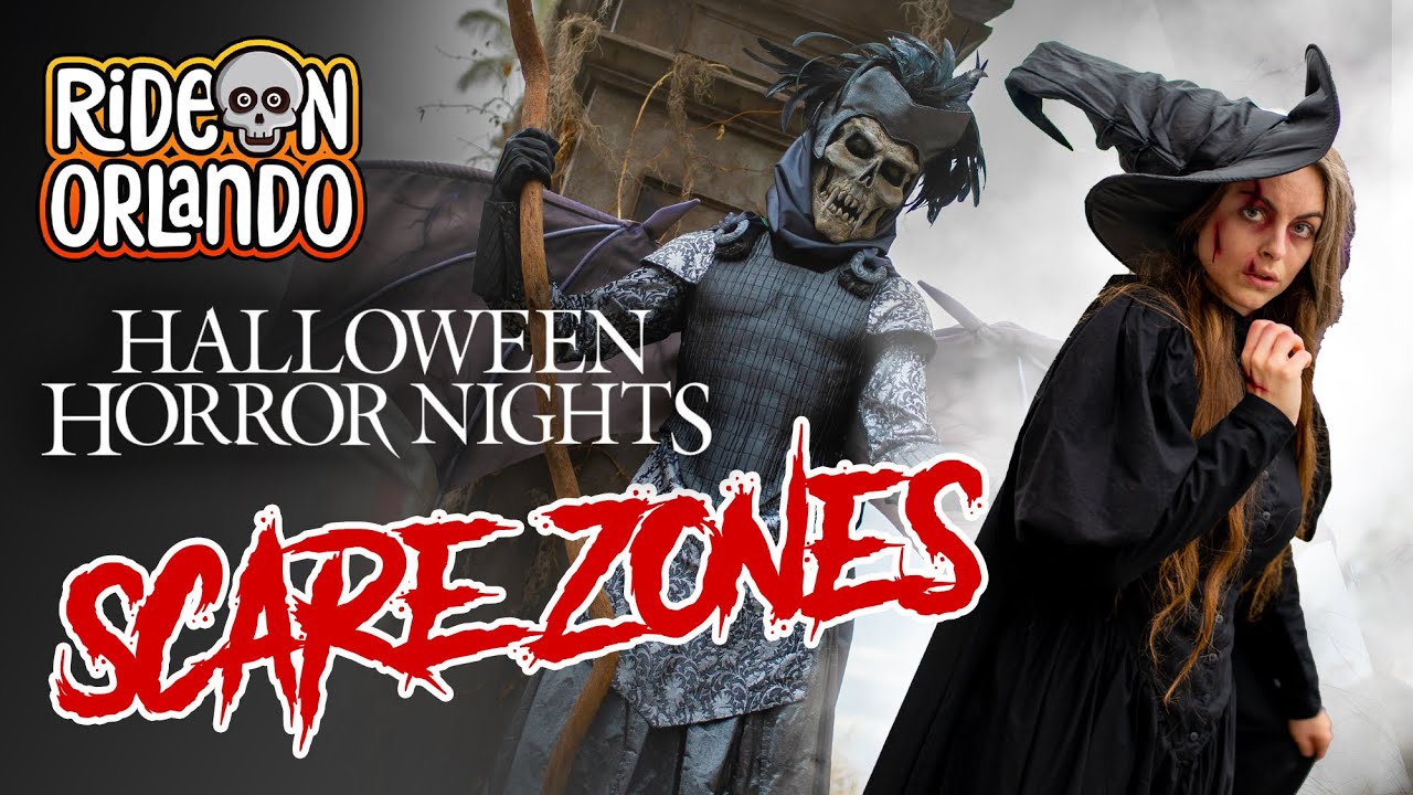 Scare Zones - Halloween Horror Nights 2022 - Universal Studios Florida