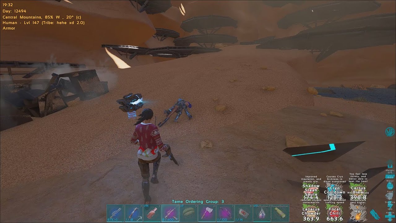 ARK OFFICIAL SMALL TRIBES PVP | FARMING TEK SUITS ON SE