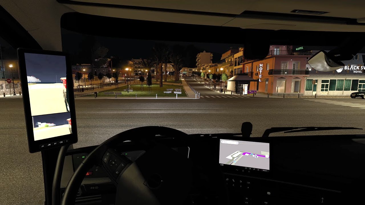 Euro Truck Simulator 2 - Vlorë ➡ La Canée - Le port de Souda
