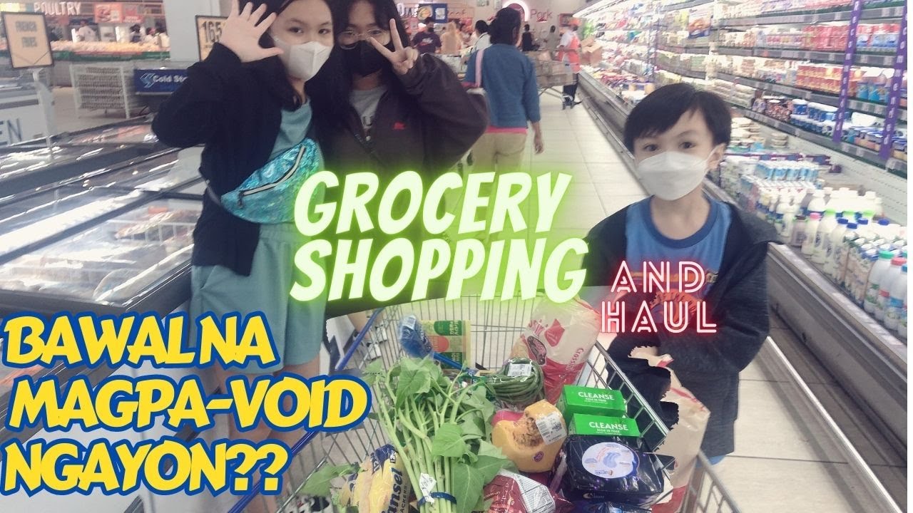 GROCERY SHOPPING WITH FAM + HAUL + MARITES TIME!
