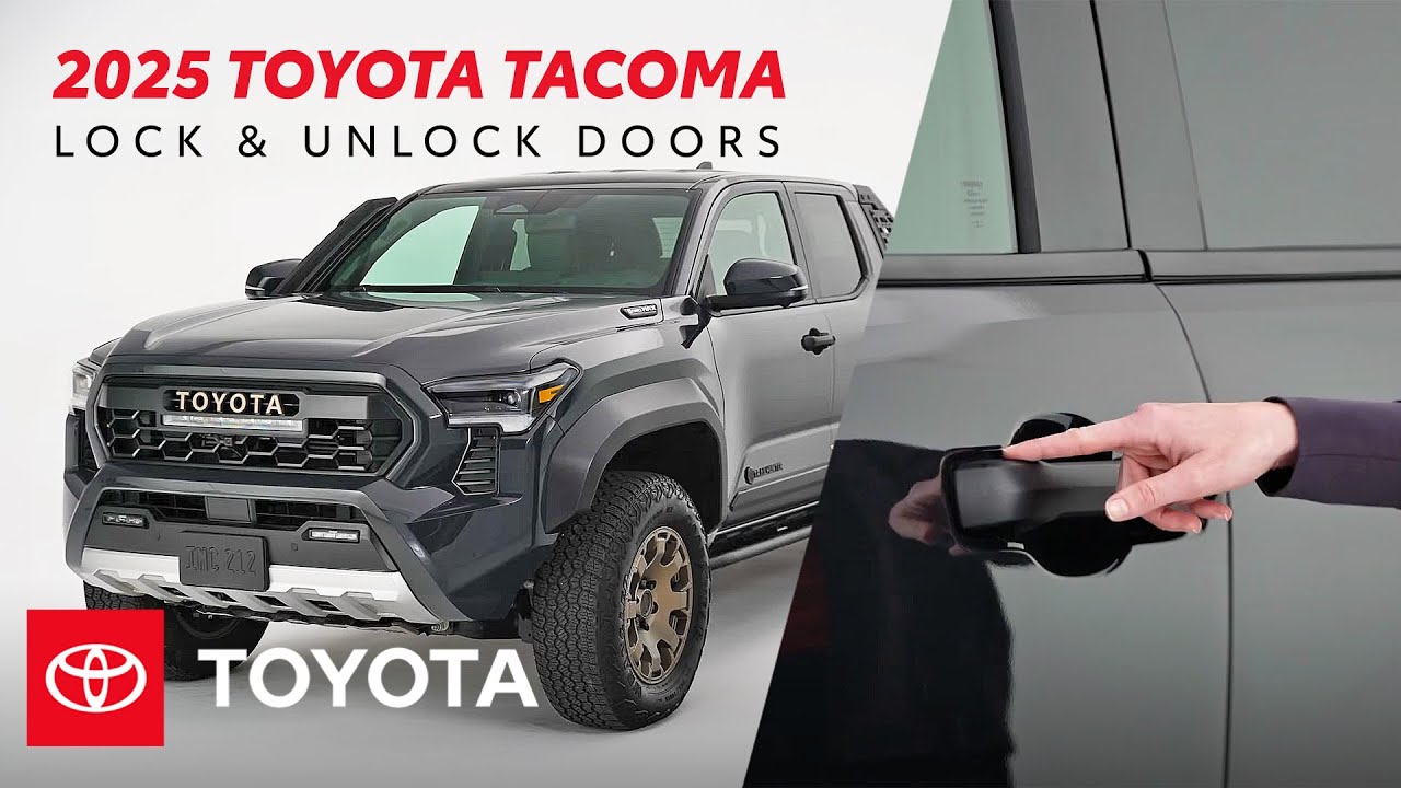 How to Use Your 2025 Toyota Tacoma's Smart Key | Toyota Tacoma Drive-Off Essentials