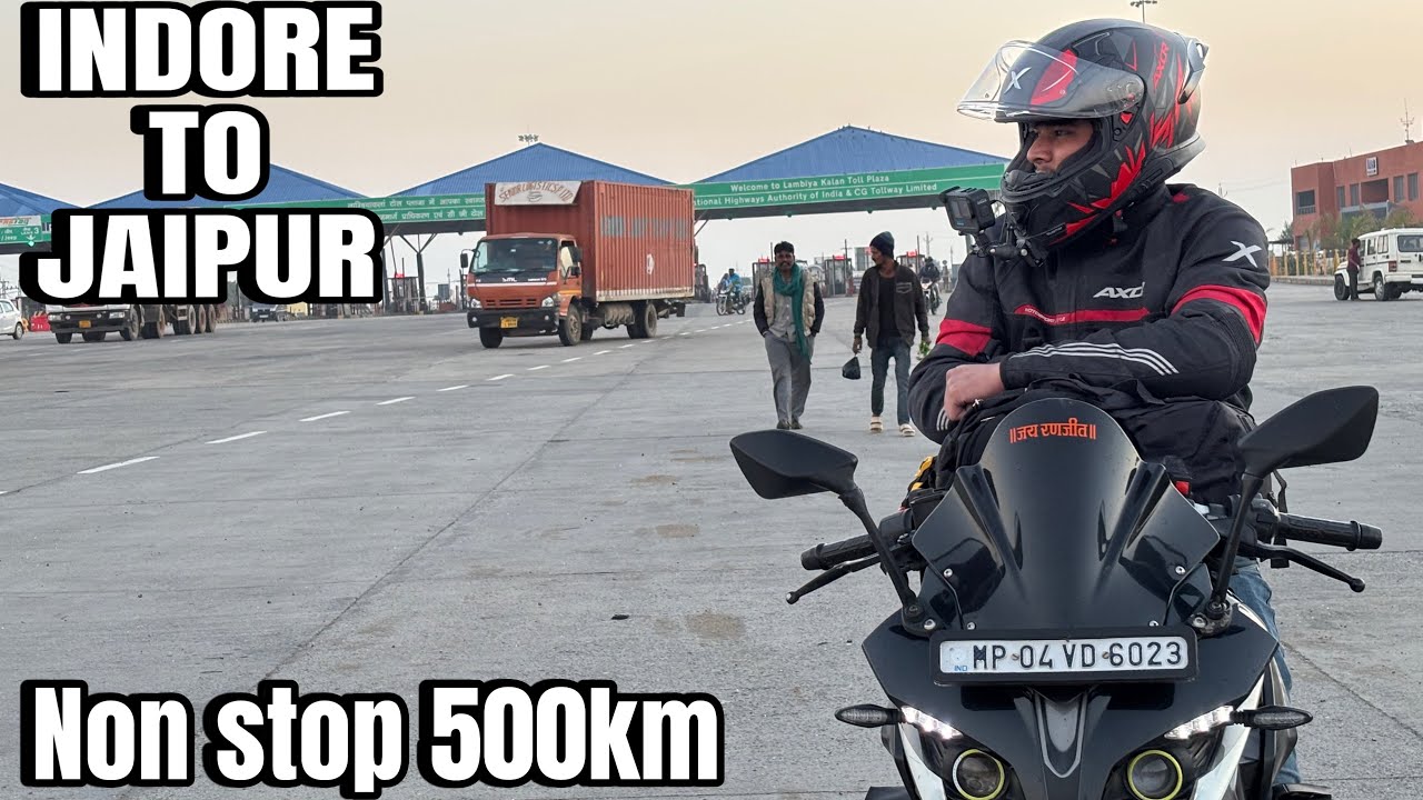 JAIPUR PONCHNE SE PHLE ITNE JADHA FOG MELEG INDORE TO JAIPUR NON STOP RIDE ||EP 01