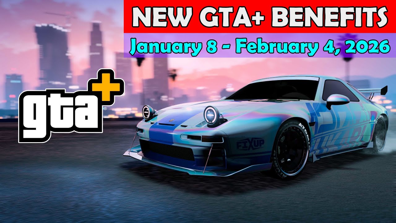 NEW GTA+ Benefits (January 8 - February 4, 2026) GTA Online Enhanced [PC, PS5, Xbox Series X|S]