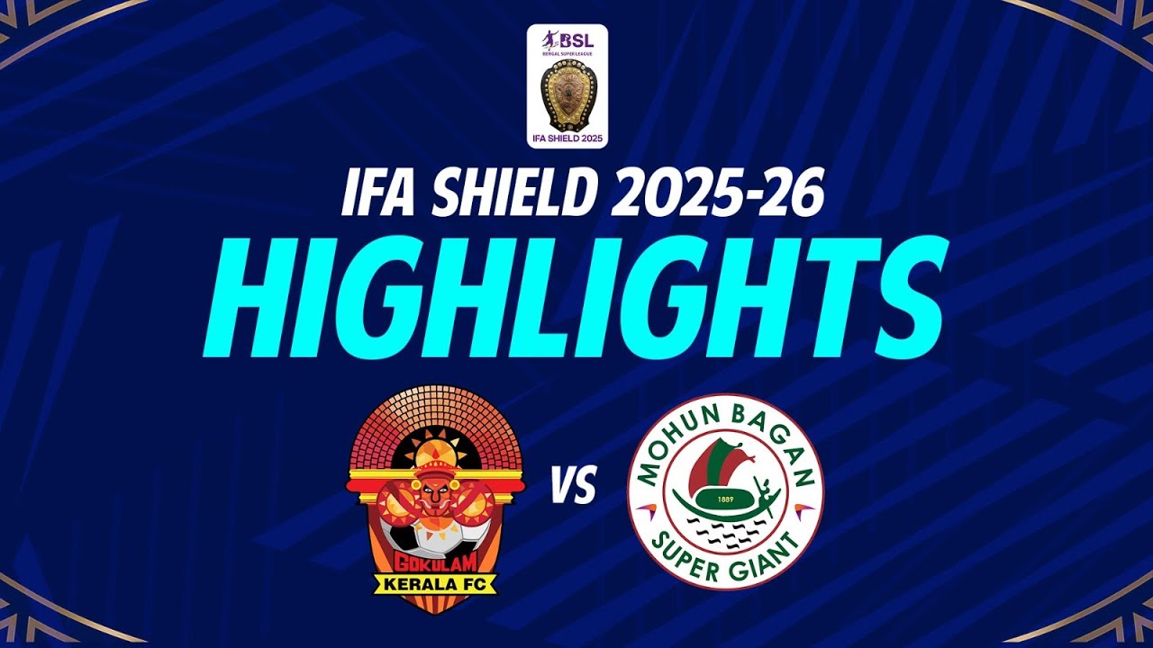 Mohun Bagan SG DOMINATES Gokulam Kerala FC 5-1 in IFA Shield 2025!