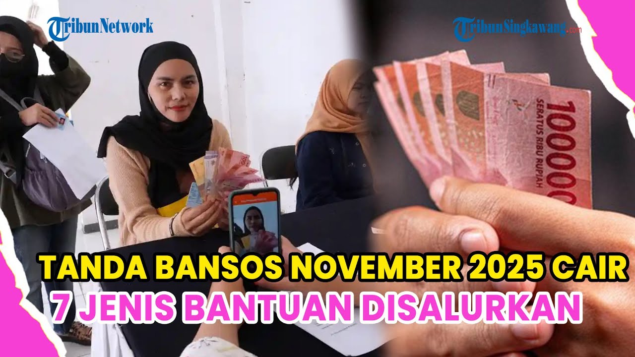 TANDA BANSOS NOVEMBER 2025 CAIR, 7 BANTUAN DISALURKAN TERMASUK PKH LANSIA RP600 RIBU & SEMBAKO