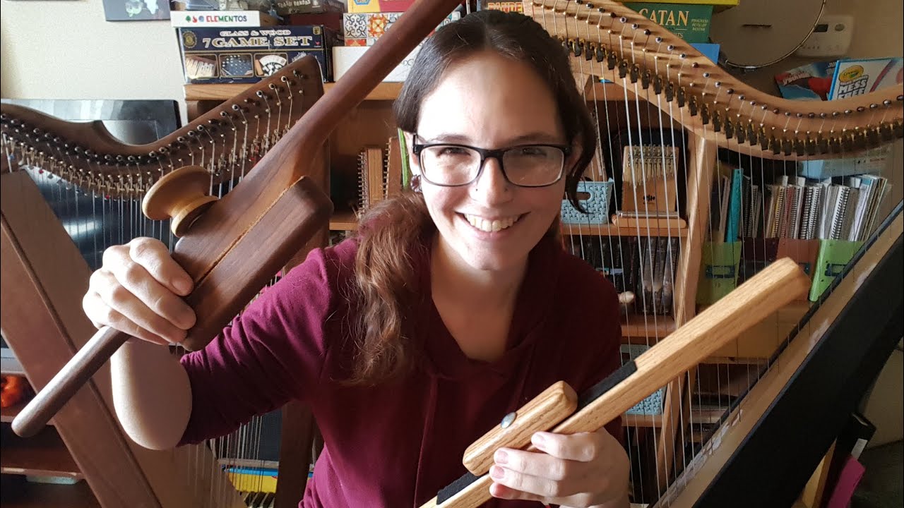 Harp Stick vs Knee Bones: How to Hold a Lap Harp