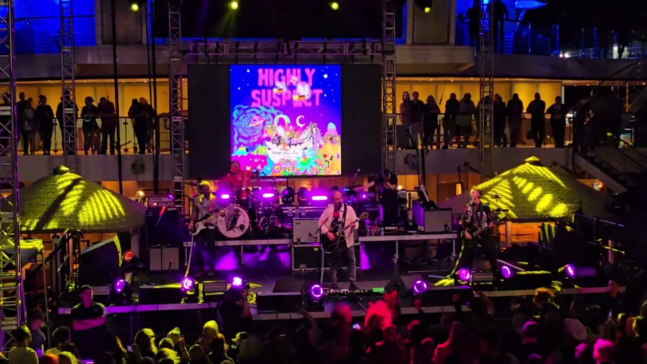 ShipRocked 2024 - Highly Suspect - Full Set on the deck stage. 2/7/2024