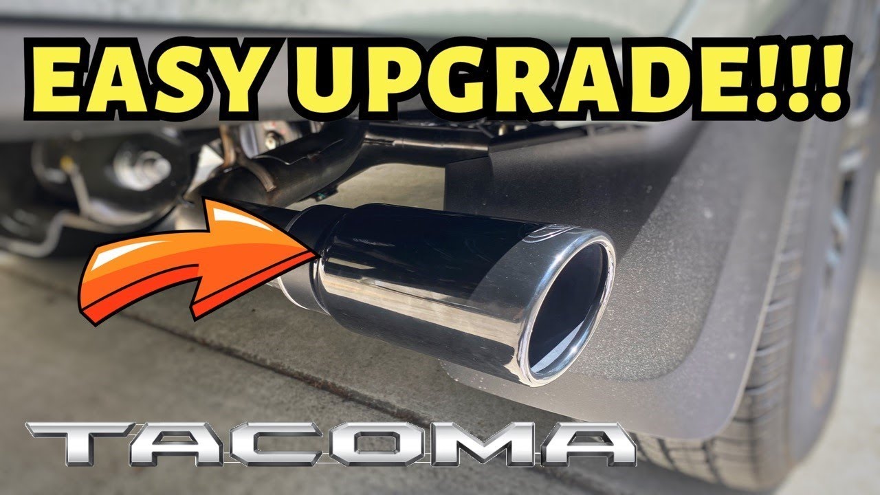 Модернизация выхлопной трубы Toyota Tacoma OEM 2016-2023