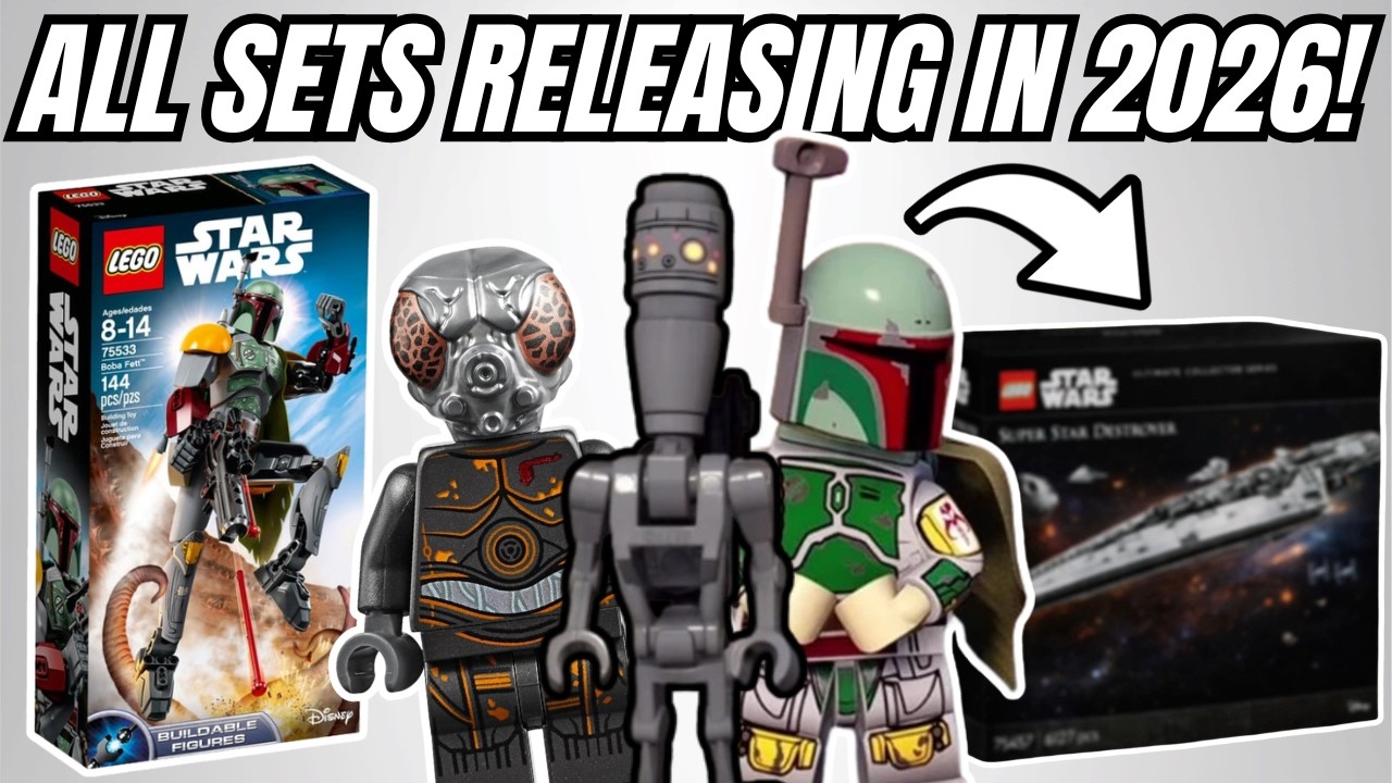 ВСЕ НАБОРЫ! УТЕЧКИ И ОБНОВЛЕНИЯ LEGO Star Wars ЛЕТО 2026! (безумие)