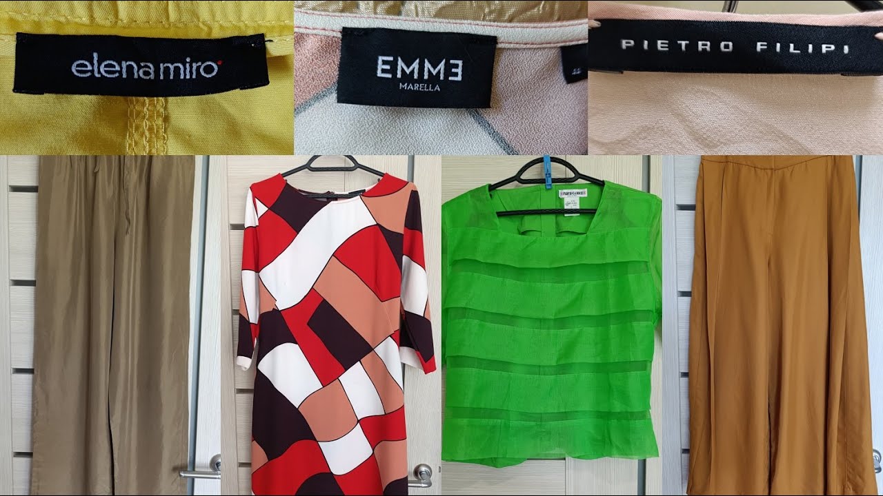 СЕКОНД. Elena Miro .Marella .Max Mara .Шелк.#обзор#секонд#секонд хенд
