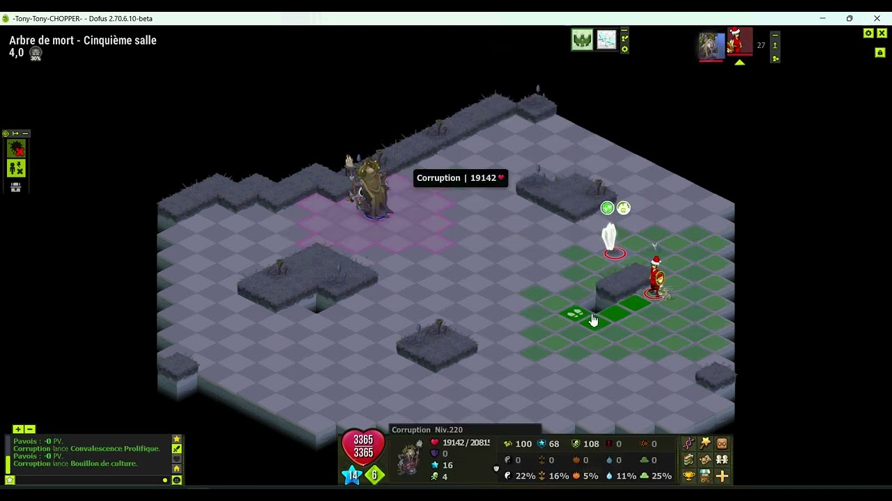Dofus solo corruption feca