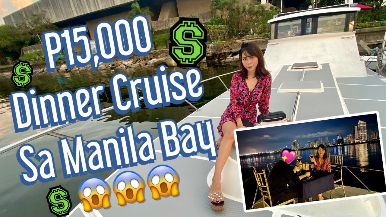 15,000 Pesos Yacht Cruise sa Manila Bay! 😱