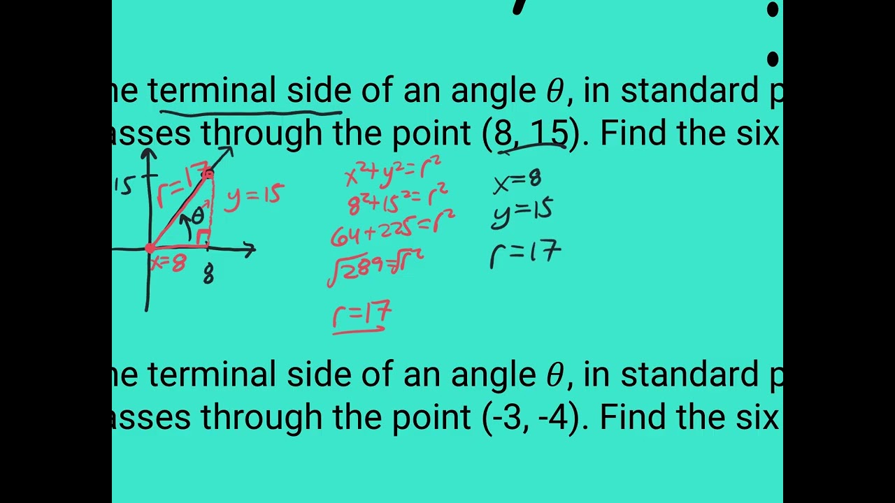 Alg2H - Chapter 5.1 (Trig) - Trigonometric Functions