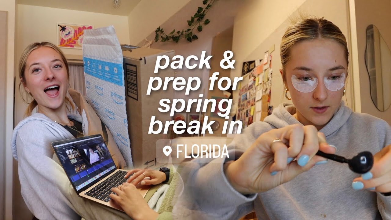 spring break prep + a quick trip home