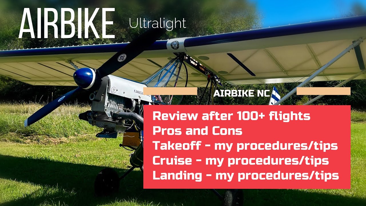 Обзор AirBike Ultralight: 100 полетов спустя…