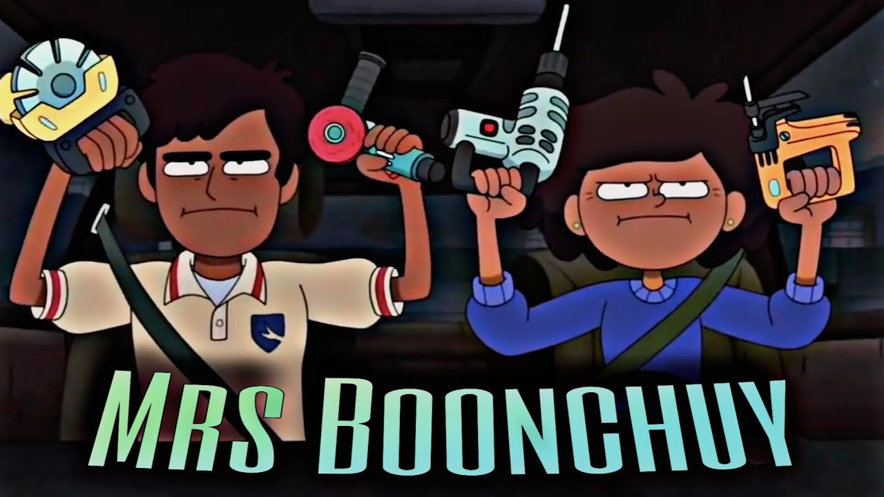 Mrs.Boonchuy COMPILATION in 4 minutes...and 49 seconds||Amphibia