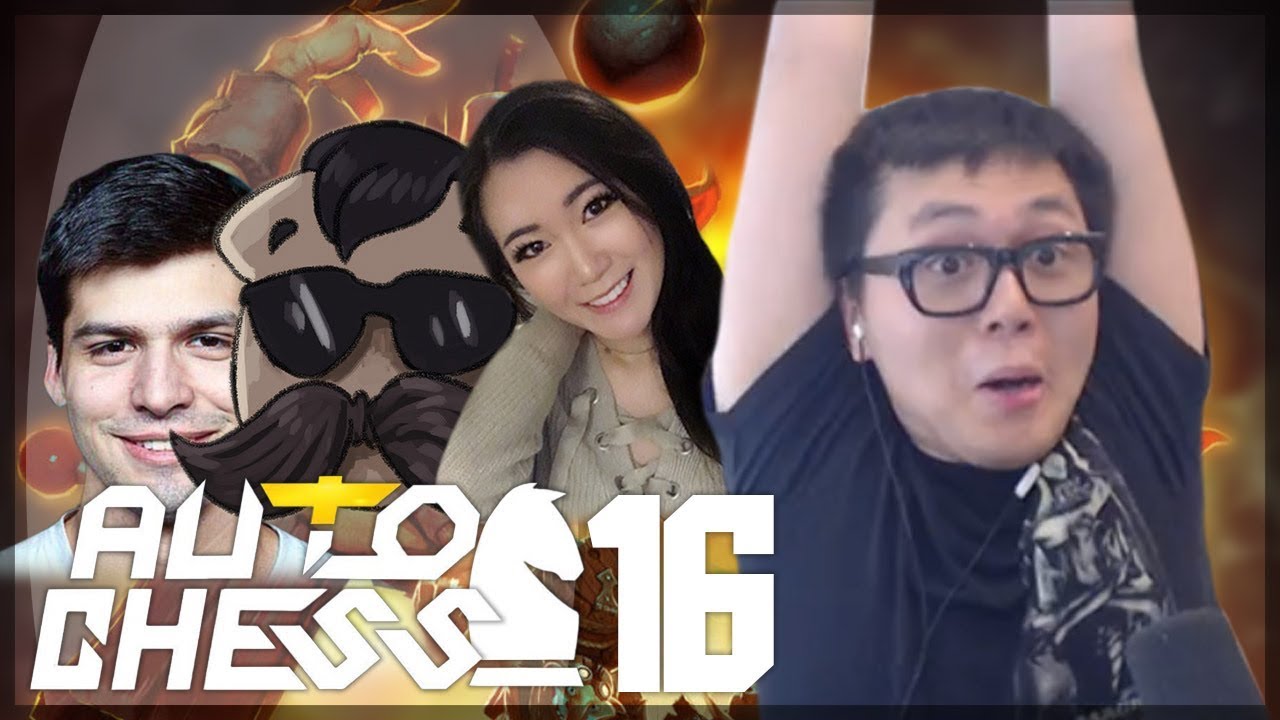 Amaz Going for Twitch Rivals WIN!! | Amaz Auto Chess 16 ft. Toast, Dyrus, Hafu, Dog, Choco