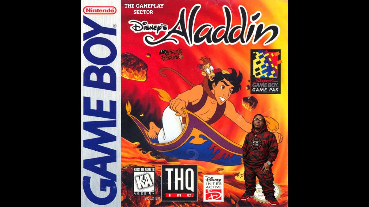Disney's Aladdin Gameplay |Game Boy| With Commentary