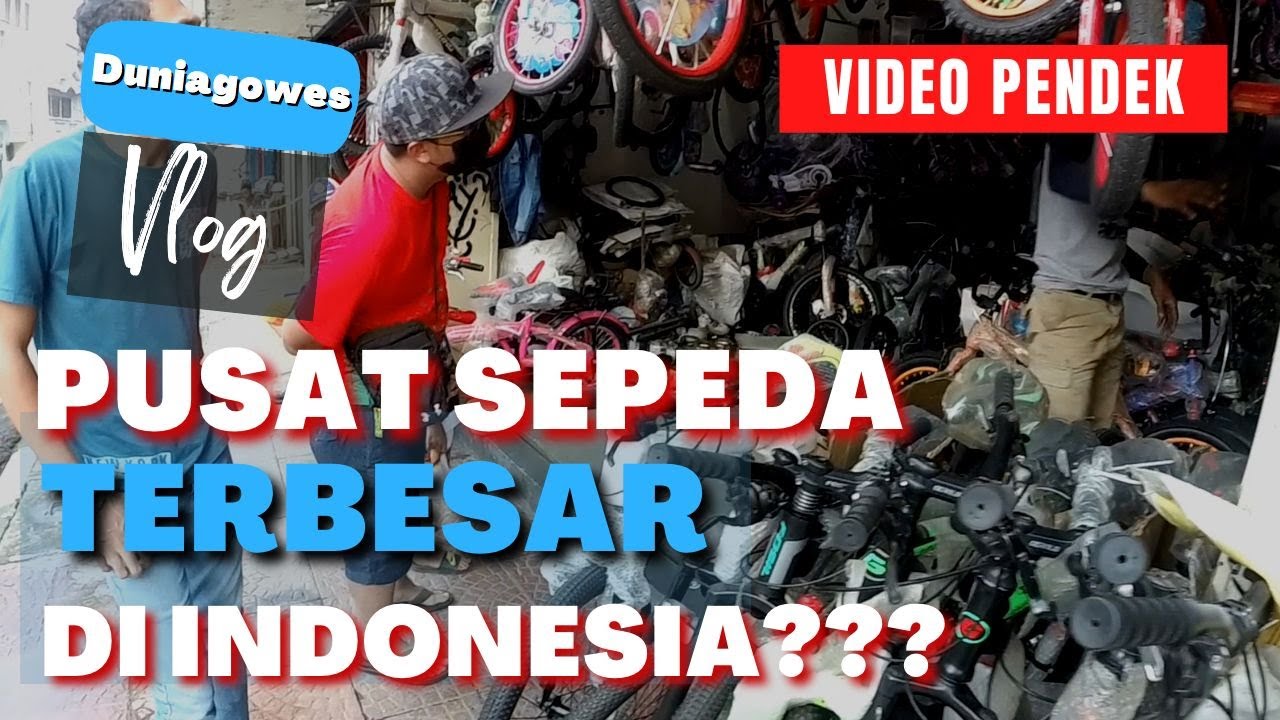 Pusat Sepeda Terbesar di Indonesia? Jalan Veteran Bandung